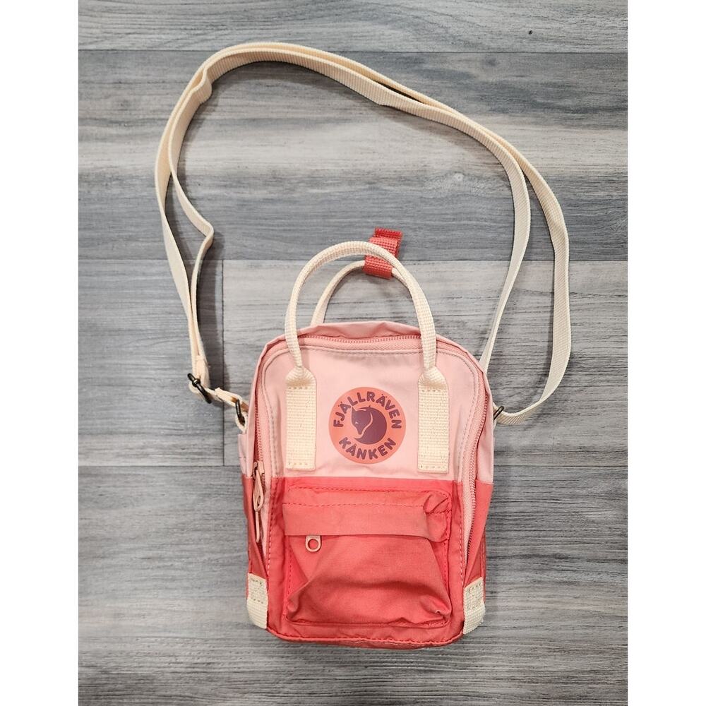 Fjallraven Women's Kanken Art Sling Poppy Fields/Cotton Sky Preowned